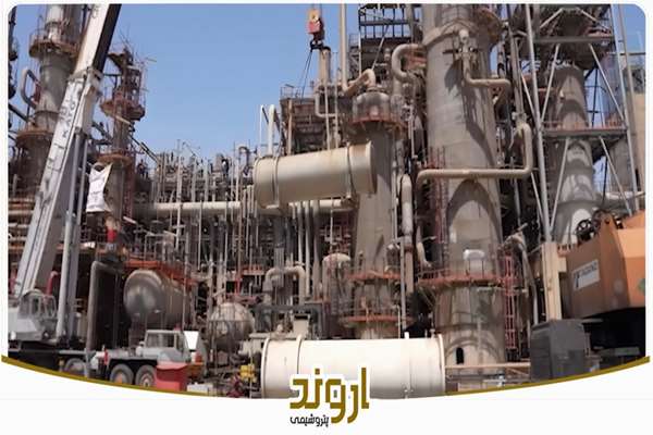 تعویض مبدل ۱۵۰۰۳ ناحیه ۱۵۰ واحد VCM شرکت پتروشیمی اروند در ۱۲ روز جنگ تحمیلى