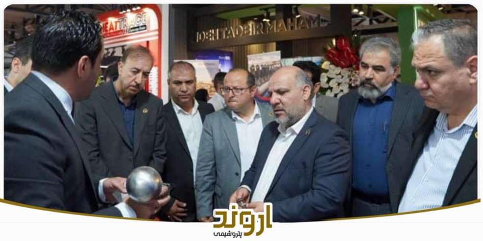 بررسی پروژه‌های برقی و الکترونیکی در پتروشیمی اروند در دومین روز نمایشگاه نفت ۱۴۰۴